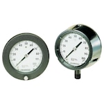 Industrial Pressure Gauges with Temperature Compensation