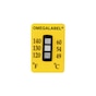 3 Point Non-Reversible Temperature Label